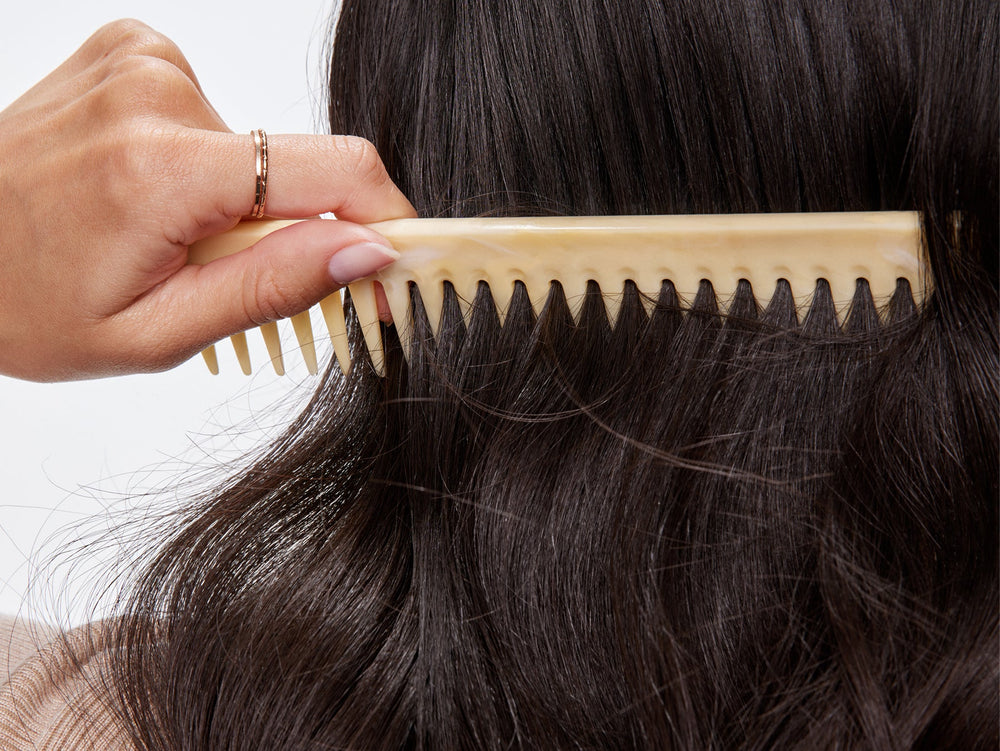 hair with comb